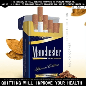 Manchester Special Edition Blue Cigarettes in Australia